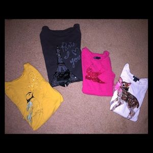 GAP kids long sleeve shirts